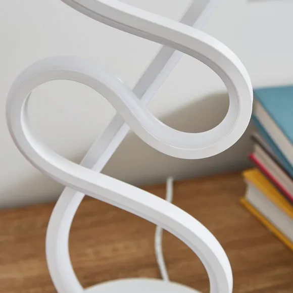LED Touch Dimmable Table Lamp - White