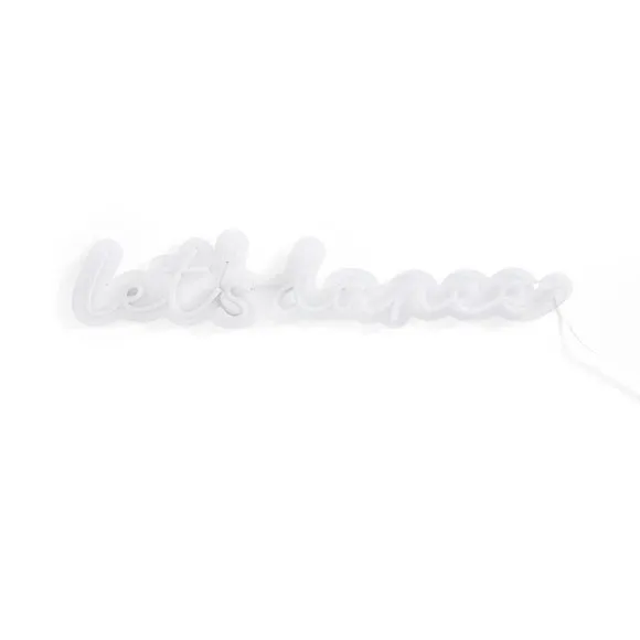 Let's Dance Neon Wall Light - Clear, LED
