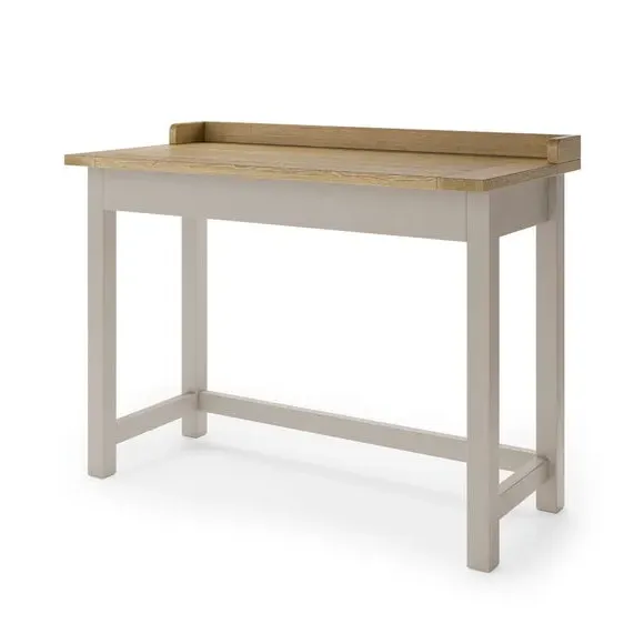 Lift-Up Storage Desk - Stone, Wood