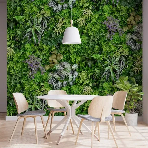 Living Wall Mural - Green, Wallpaper