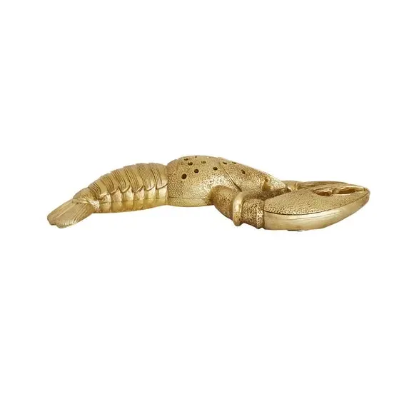 Lobster Wall Light Plug-In - Gold