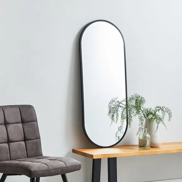 Lozenge Wall Mirror - Silver image