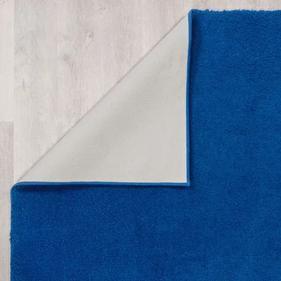 Machine Washable Rug - Cobalt Blue