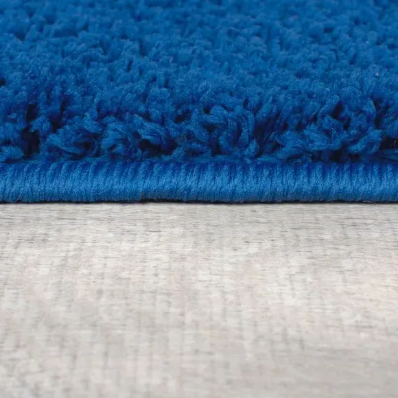 Machine Washable Rug - Cobalt Blue