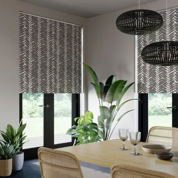 Made to Measure Blackout Roller Blind - Ebony