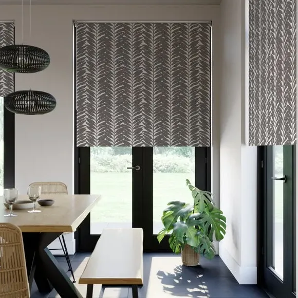 Made to Measure Blackout Roller Blind - Ebony
