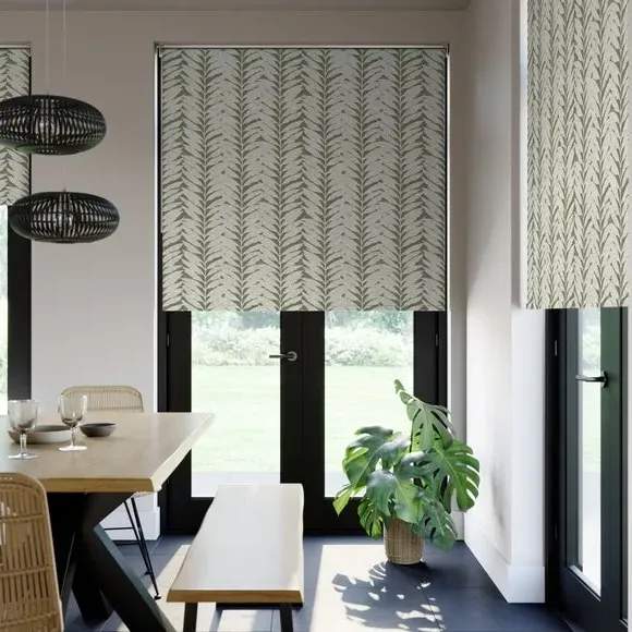 Made to Measure Blackout Roller Blind - Olive