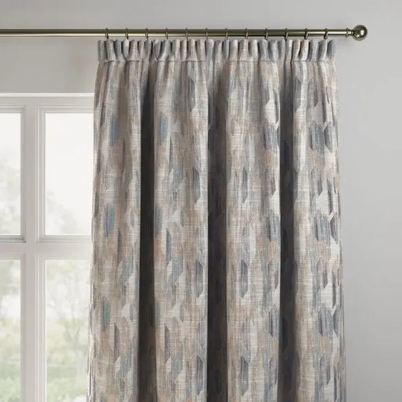 Made to Measure Curtains Abstract - Seafoam, Polyester