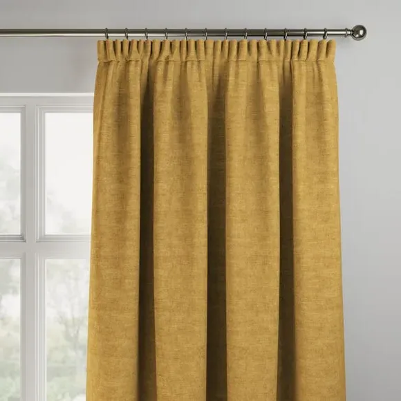 Made to Measure Curtains - Antique Gold, Velvet