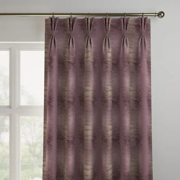 Made to Measure Curtains - Aubergine, Shimmer