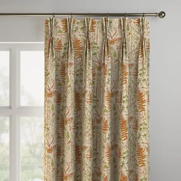 Made to Measure Curtains - Autumn, Cotton Linen