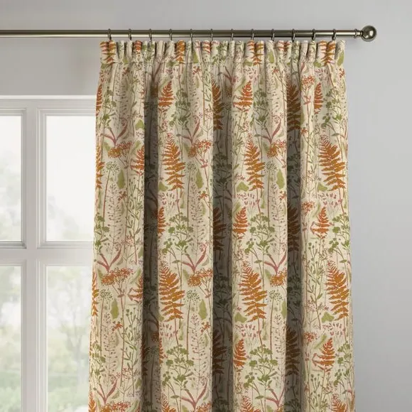 Made to Measure Curtains - Autumn, Cotton Linen