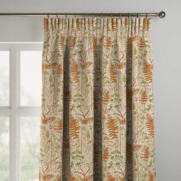 Made to Measure Curtains - Autumn, Cotton Linen