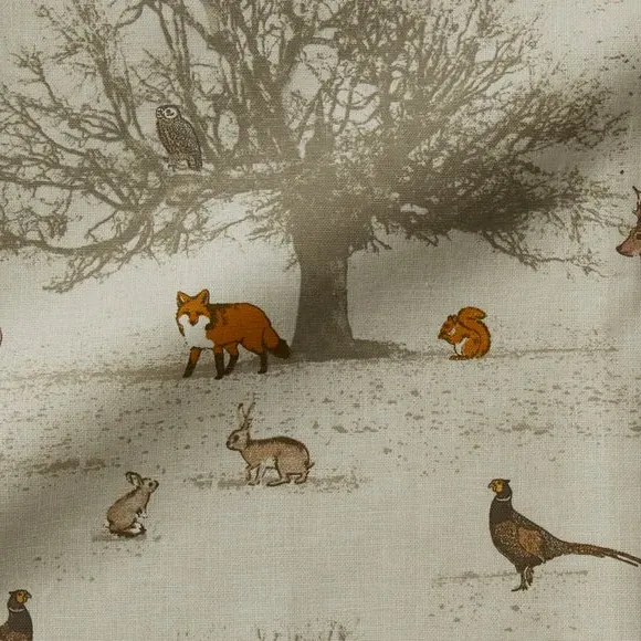 Made to Measure Curtains - Autumn, Woodland Print