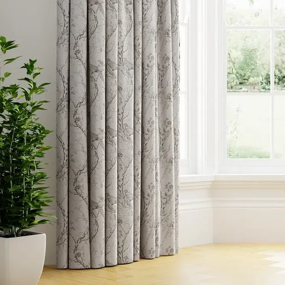 Made to Measure Curtains Bird Design - Oyster image