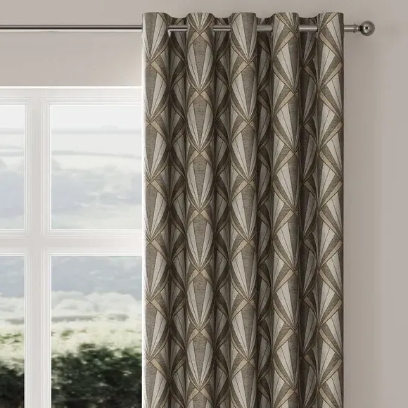 Made to Measure Curtains - Black, Fabric