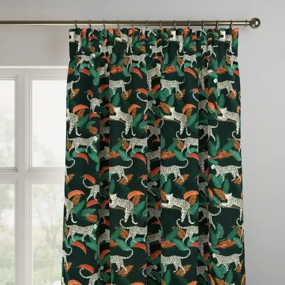 Made to Measure Curtains - Black, Polyester