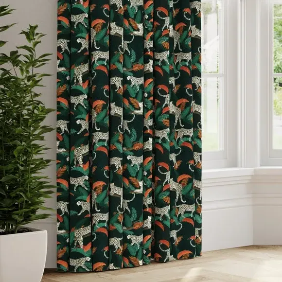Made to Measure Curtains - Black, Polyester