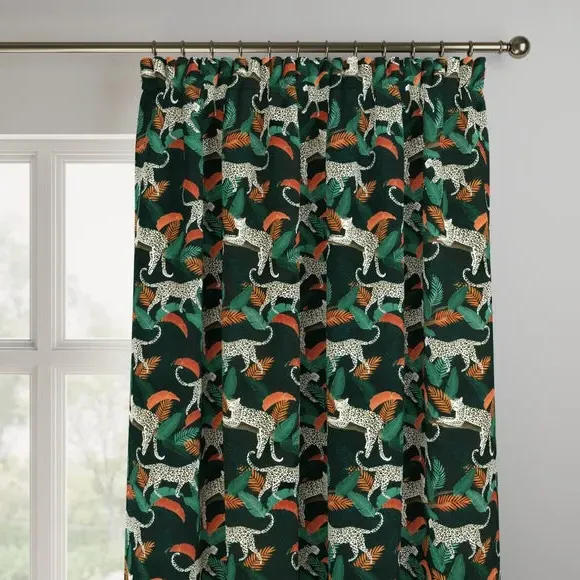 Made to Measure Curtains - Black, Polyester