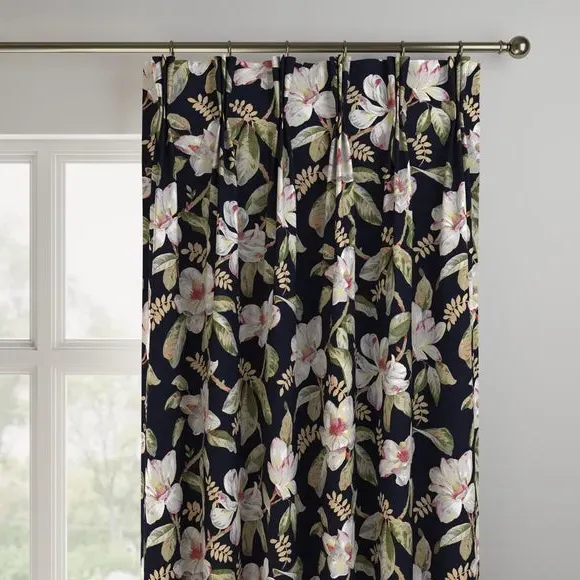 Made to Measure Curtains - Black, Velvet