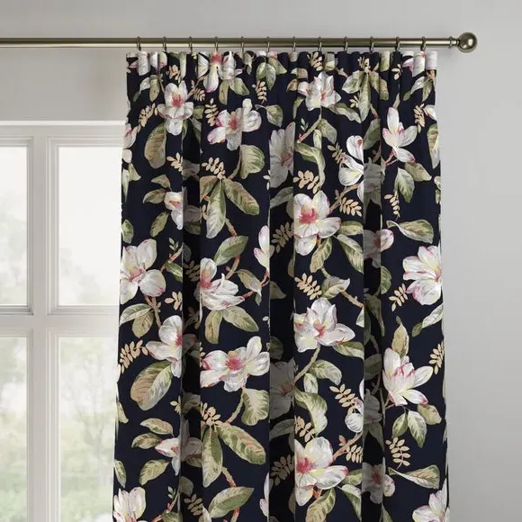 Made to Measure Curtains - Black, Velvet