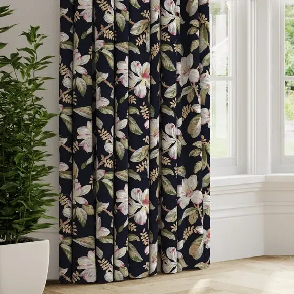 Made to Measure Curtains - Black, Velvet image