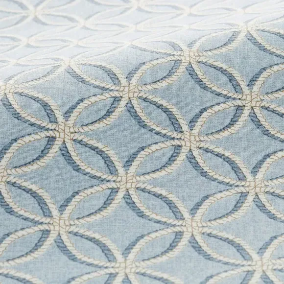 Made to Measure Curtains - Blue, Cotton