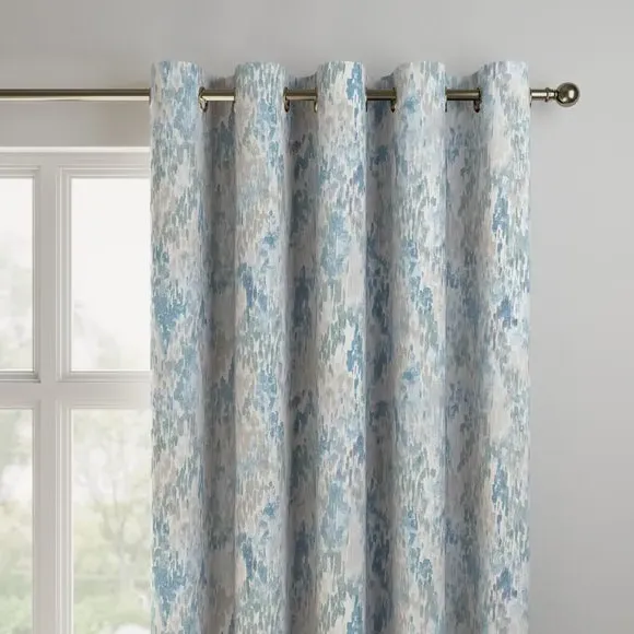 Made to Measure Curtains - Blue, Fabric