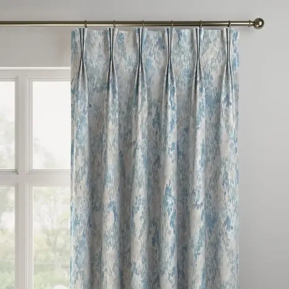 Made to Measure Curtains - Blue, Fabric