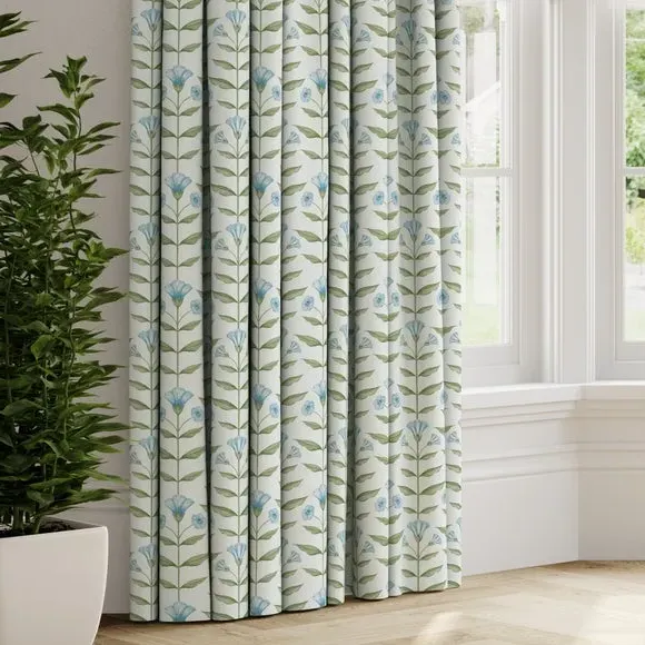 Made to Measure Curtains - Bluebell, Cotton image