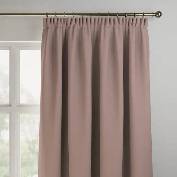Made to Measure Curtains - Blush, Jacquard