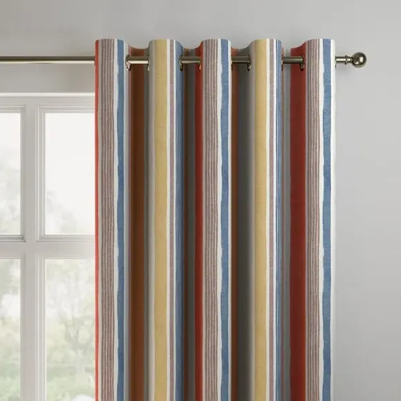 Made to Measure Curtains - Burnt Orange