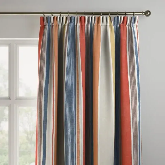 Made to Measure Curtains - Burnt Orange