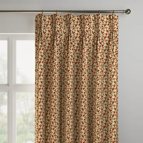 Made to Measure Curtains - Burnt Orange