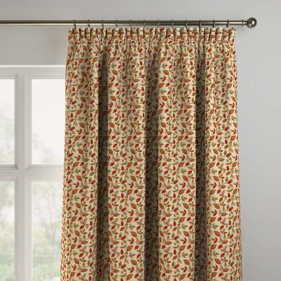 Made to Measure Curtains - Burnt Orange
