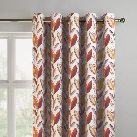 Made to Measure Curtains - Burnt Orange