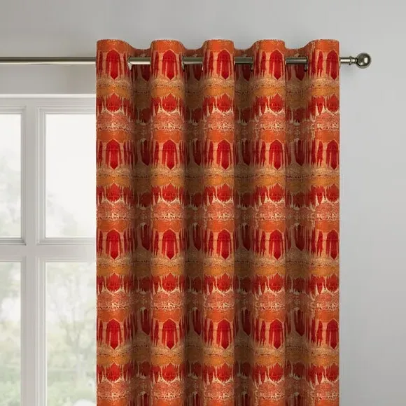 Made to Measure Curtains - Burnt Orange