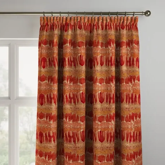 Made to Measure Curtains - Burnt Orange
