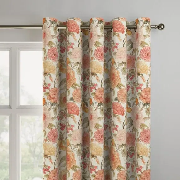 Made to Measure Curtains - Burnt Sienna, Cotton
