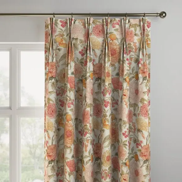 Made to Measure Curtains - Burnt Sienna, Cotton