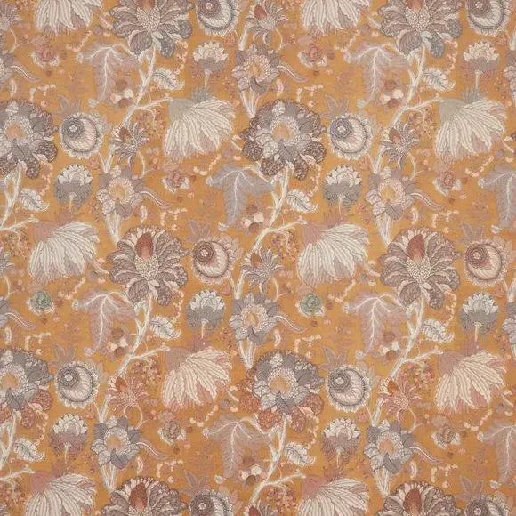 Made to Measure Curtains - Chartreuse, Floral