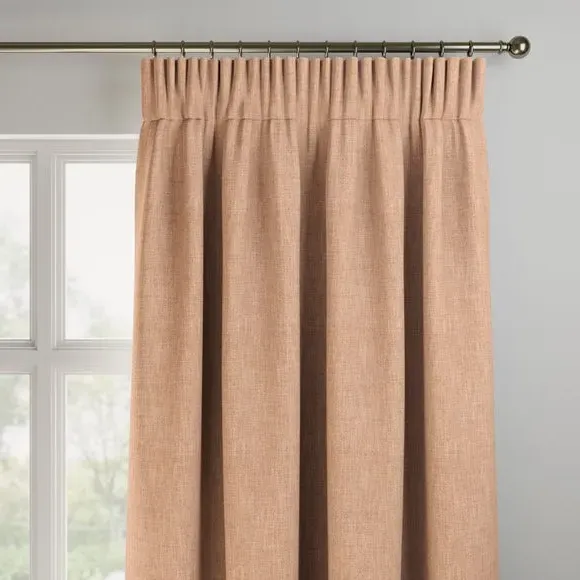 Made to Measure Curtains - Clay, Recycled Polyester