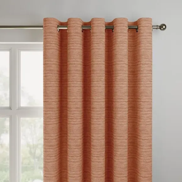 Made to Measure Curtains - Clay, Recycled Polyester