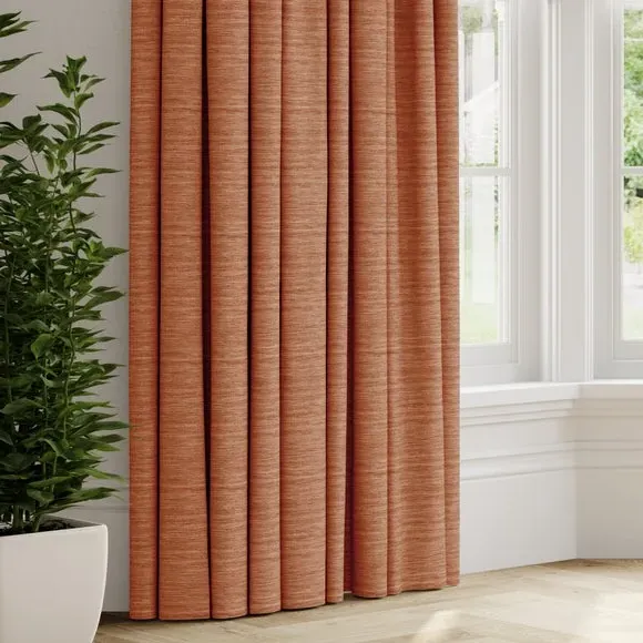 Made to Measure Curtains - Clay, Recycled Polyester