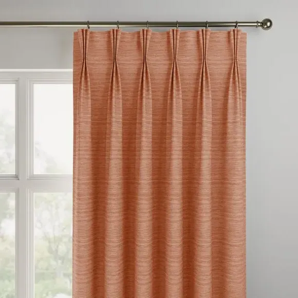 Made to Measure Curtains - Clay, Recycled Polyester