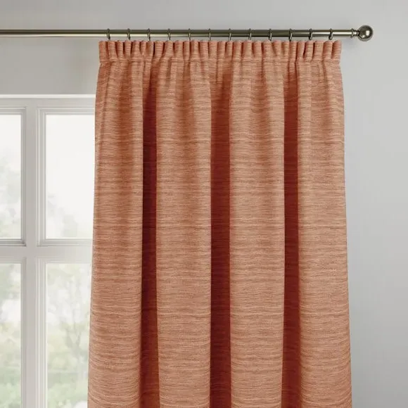 Made to Measure Curtains - Clay, Recycled Polyester