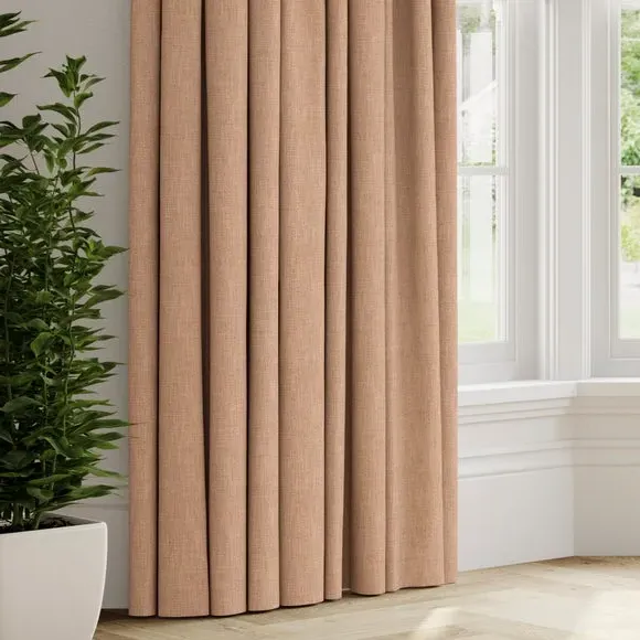 Made to Measure Curtains - Clay, Recycled Polyester