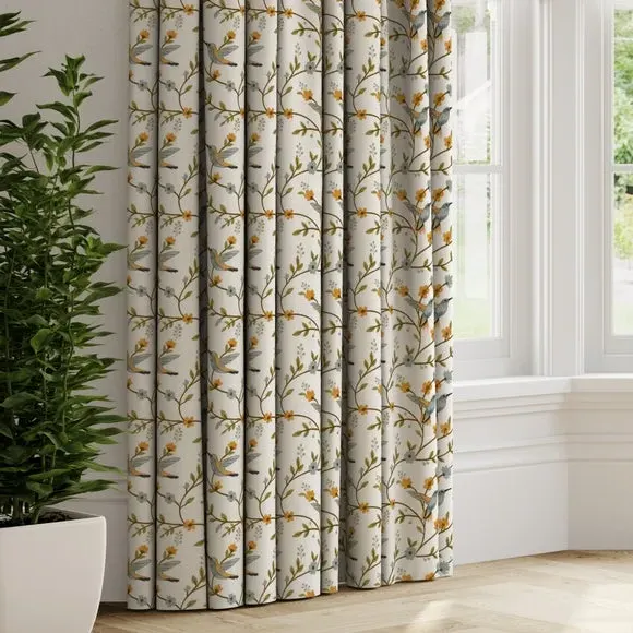 Made to Measure Curtains - Clementine, Polycotton image