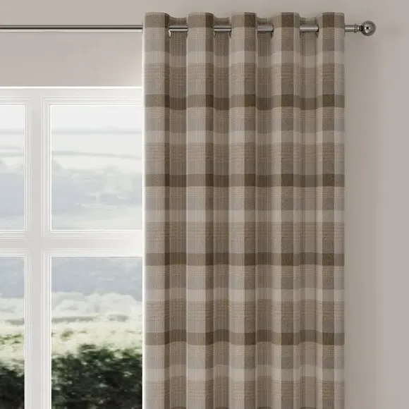 Made to Measure Curtains - Cloud, Checked