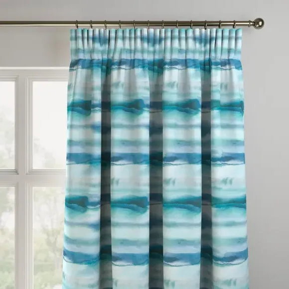 Made to Measure Curtains - Cobalt, Cotton